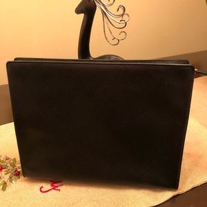 NWOT Neiman Marcus Black Clutch Purse